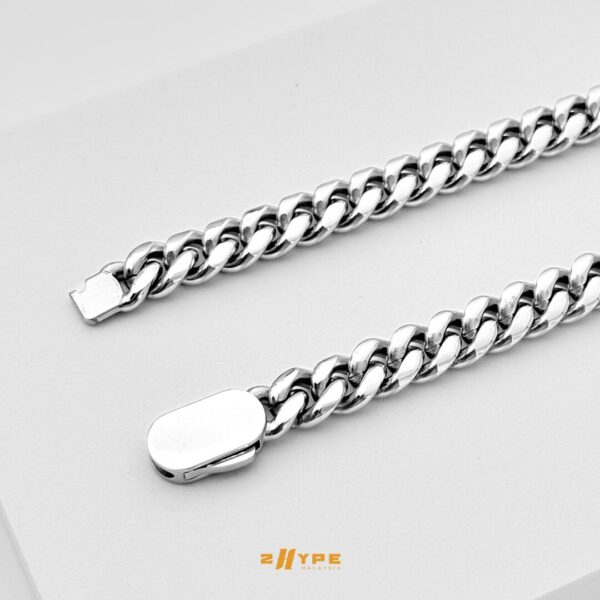 Stainless Steel Miami Cuban Chain 10mm - Image 3