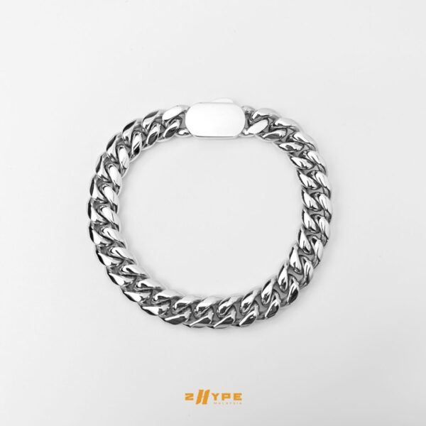 Stainless Steel Miami Cuban Bracelet 10mm