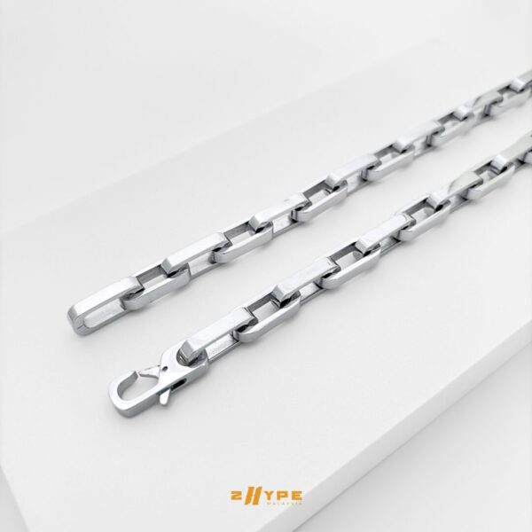 Stainless Steel Silver Chain 10mm - Image 2