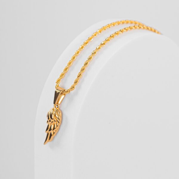 Wing Pendant (Gold) - Image 2