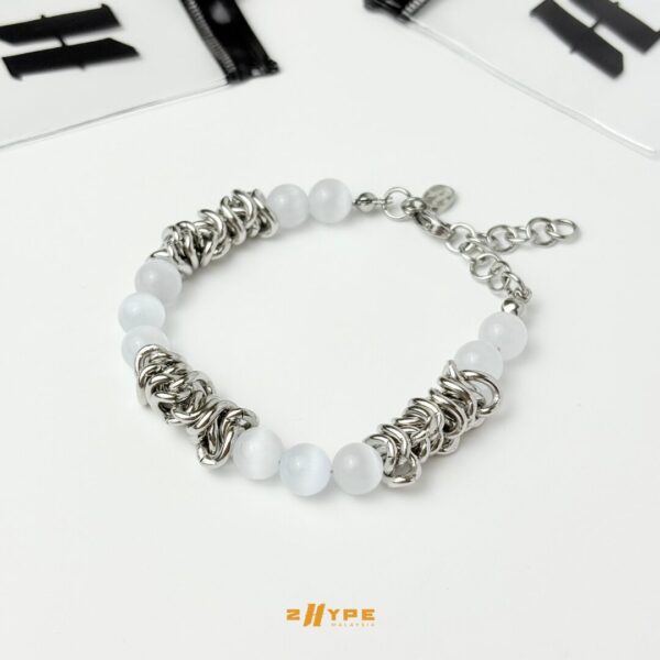 Platinum Pearl Bracelet