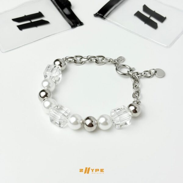 Hexahedron Pearl Bracelet - Image 2