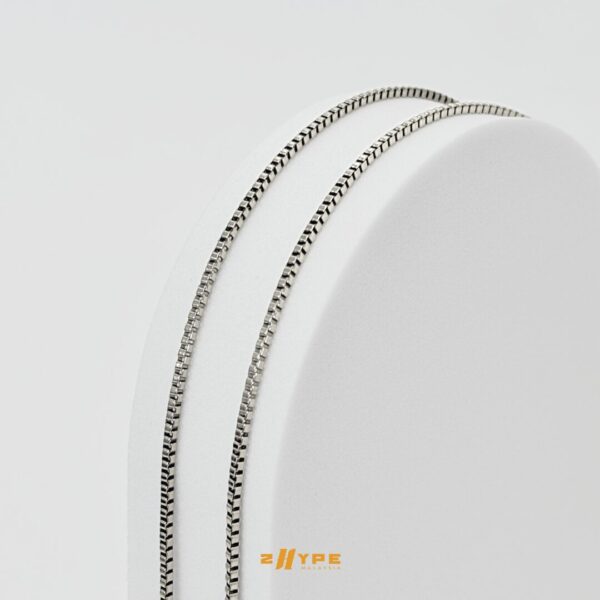 Box Chain (Silver) 2mm - Image 2