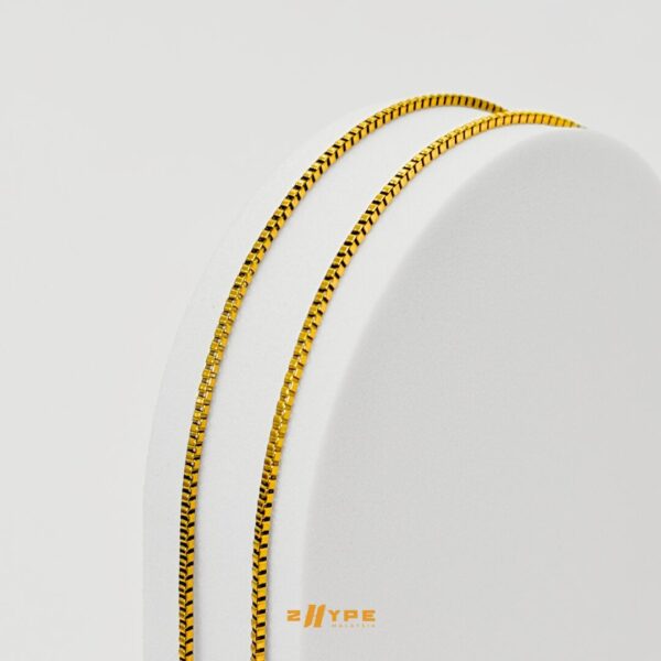 Box Chain (Gold) 2mm - Image 2