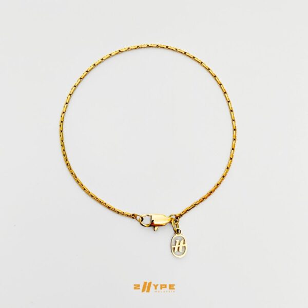 Cardano Bracelet (Gold) 2mm