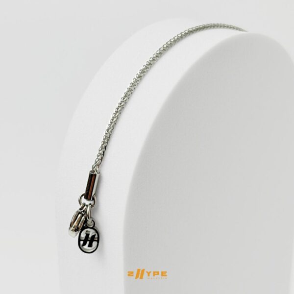 Cali Bracelet (Silver) 2mm - Image 3