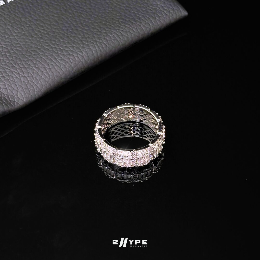 Iced Clustered CZ Ring - Image 4